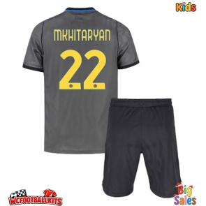 Inter Milan Henrikh Mkhitaryan #22 Replica Third Stadium Kit for Kids 2026-27 Short Sleeve (+ pants)